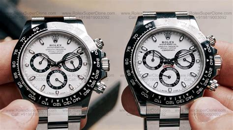 rolex super clone vs real|rolex super clone reviews.